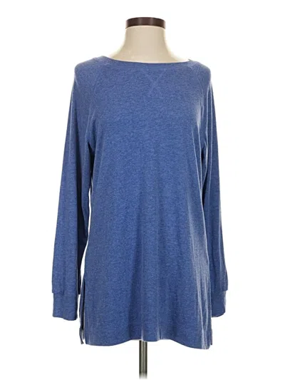 Pre-owned Assorted Brands Long Sleeve T-shirt In Blue