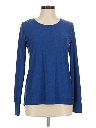 Pre-owned Assorted Brands Long Sleeve T-shirt In Blue