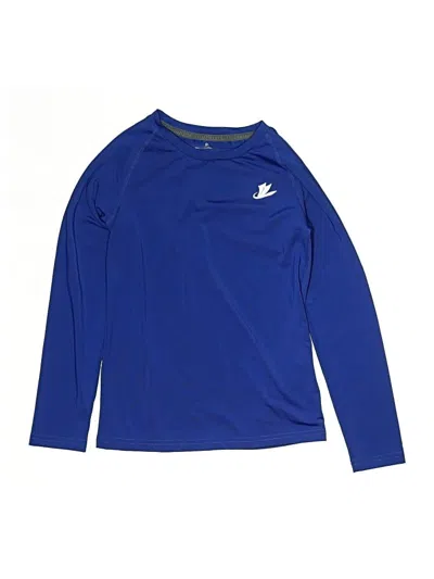 Pre-owned Assorted Brands Kids' Long Sleeve T-shirt In Blue