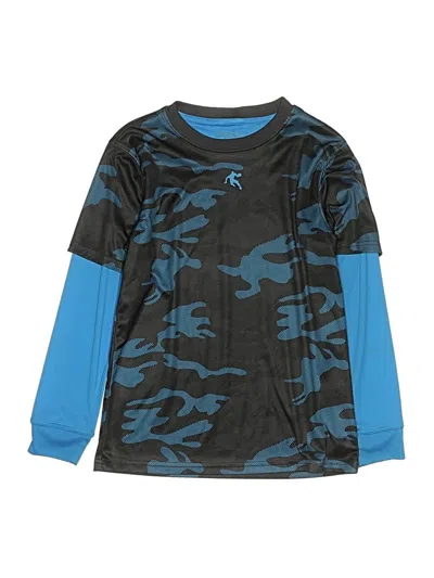 Pre-owned Assorted Brands Kids' Long Sleeve T-shirt In Blue