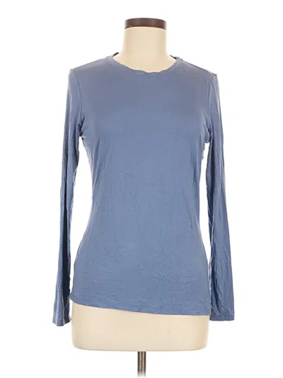 Pre-owned Assorted Brands Long Sleeve T-shirt In Blue