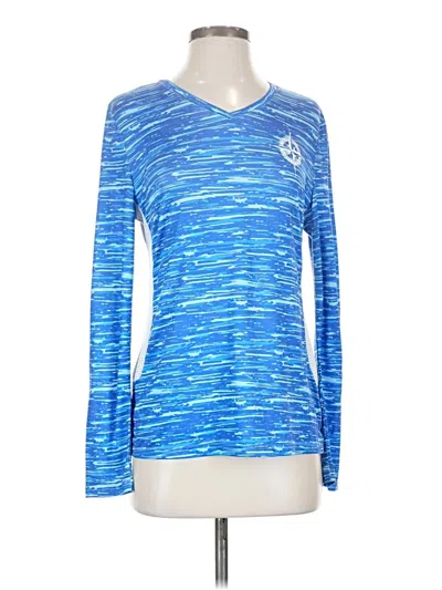 Pre-owned Assorted Brands Long Sleeve T-shirt In Blue