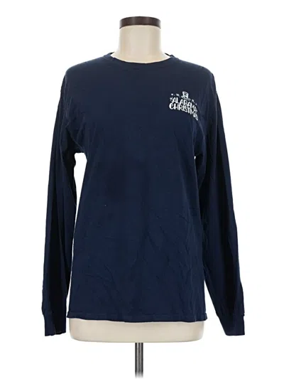 Pre-owned Assorted Brands Long Sleeve T-shirt In Blue