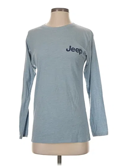 Pre-owned Assorted Brands Long Sleeve T-shirt In Blue