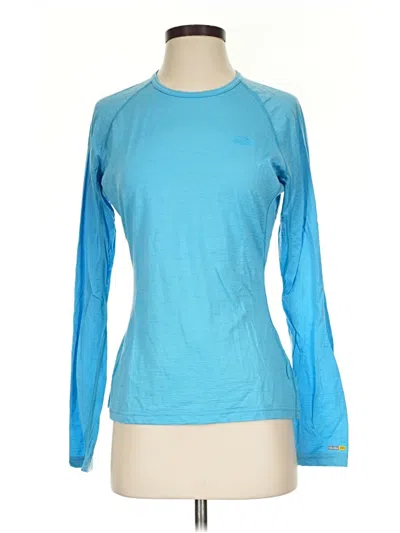 Pre-owned Assorted Brands Long Sleeve T-shirt In Blue