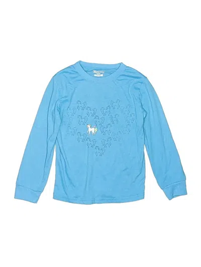 Pre-owned Assorted Brands Kids' Long Sleeve T-shirt In Blue