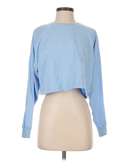 Pre-owned Assorted Brands Long Sleeve T-shirt In Blue