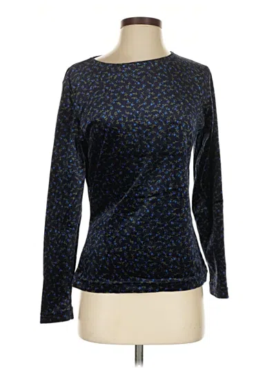 Pre-owned Assorted Brands Long Sleeve T-shirt In Blue