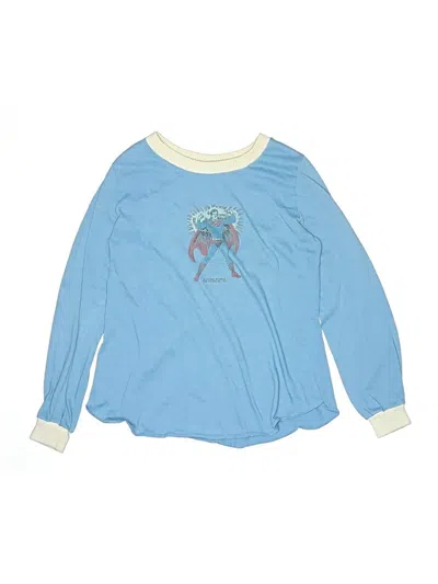 Pre-owned Assorted Brands Kids' Long Sleeve T-shirt In Blue