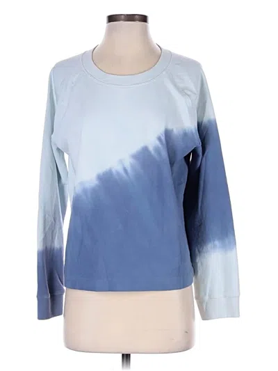 Pre-owned Assorted Brands Long Sleeve T-shirt In Blue