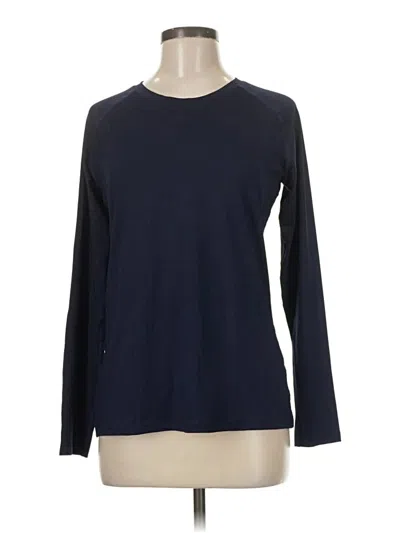 Pre-owned Assorted Brands Long Sleeve T-shirt In Blue