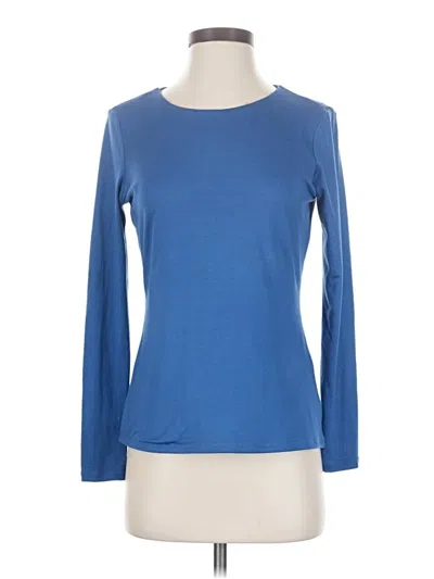 Pre-owned Assorted Brands Long Sleeve T-shirt In Blue