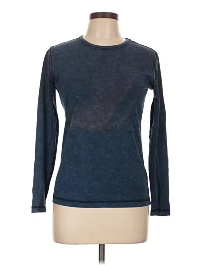 Pre-owned Assorted Brands Long Sleeve T-shirt In Blue