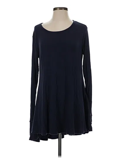 Pre-owned Assorted Brands Long Sleeve T-shirt In Blue