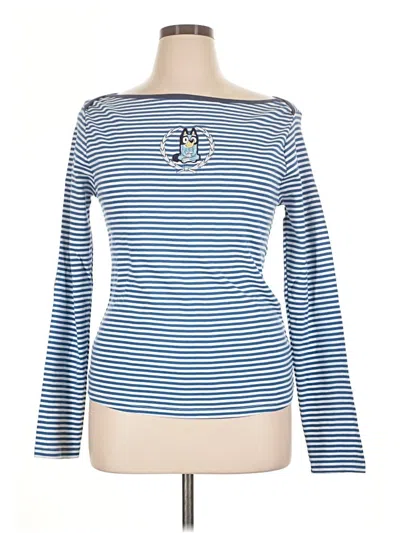 Assorted Brands Long Sleeve T-shirt In Blue