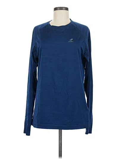 Pre-owned Assorted Brands Long Sleeve T-shirt In Blue