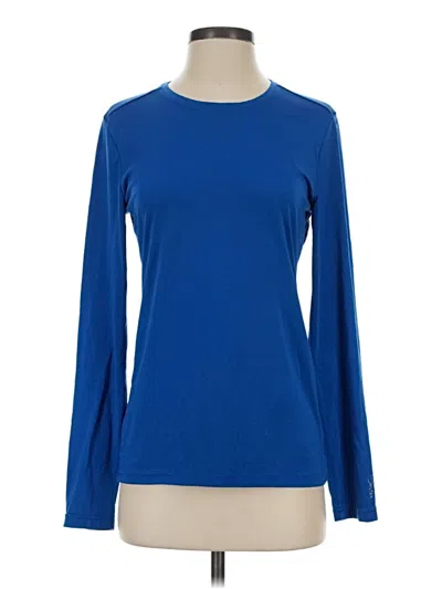 Pre-owned Assorted Brands Long Sleeve T-shirt In Blue