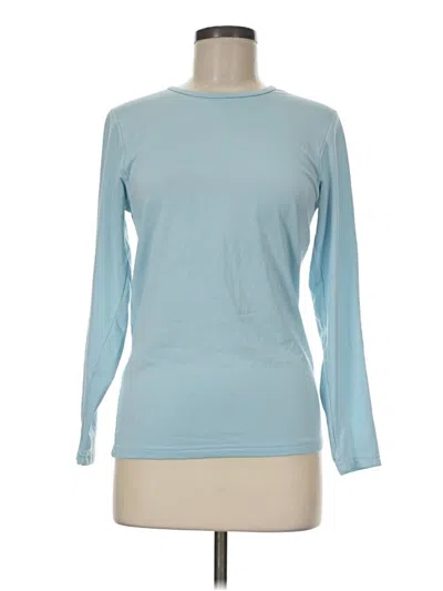 Pre-owned Assorted Brands Long Sleeve T-shirt In Blue