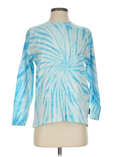 Pre-owned Assorted Brands Long Sleeve T-shirt In Blue