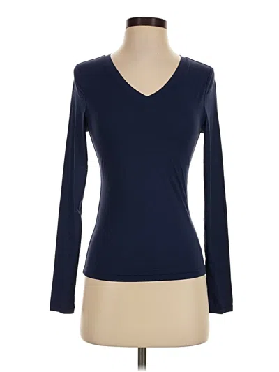 Pre-owned Assorted Brands Long Sleeve T-shirt In Blue