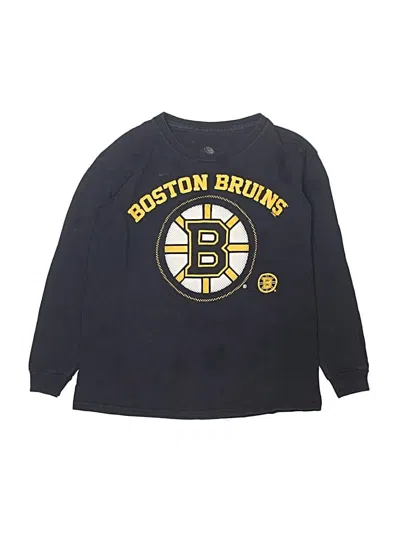 Pre-owned Assorted Brands Kids' Long Sleeve T-shirt In Blue
