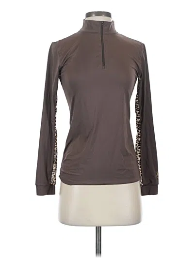 Pre-owned Assorted Brands Long Sleeve T-shirt In Brown