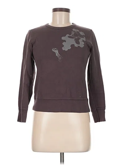 Pre-owned Assorted Brands Long Sleeve T-shirt In Brown