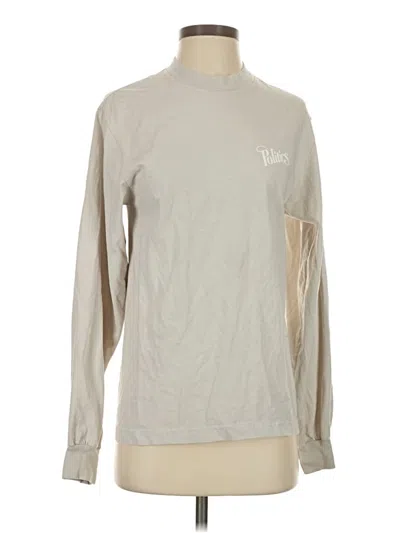 Pre-owned Assorted Brands Long Sleeve T-shirt In Brown