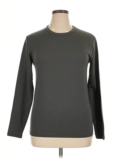 Pre-owned Assorted Brands Long Sleeve T-shirt In Gray