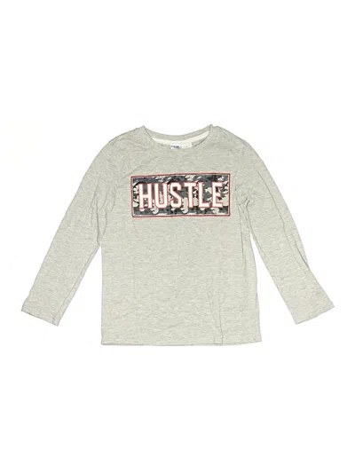 Pre-owned Assorted Brands Kids' Long Sleeve T-shirt In Gray