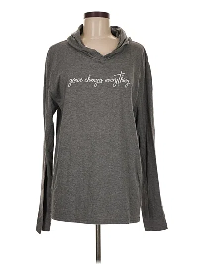 Assorted Brands Long Sleeve T-shirt In Gray