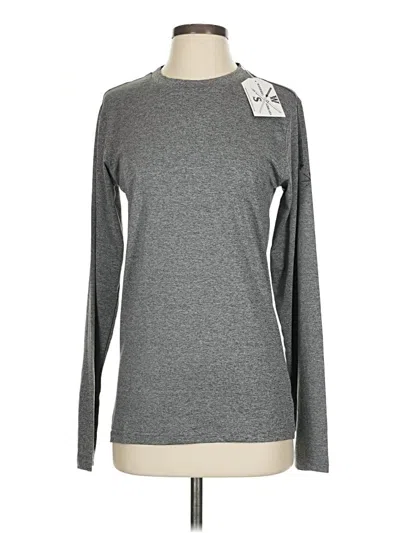 Assorted Brands Long Sleeve T-shirt In Gray