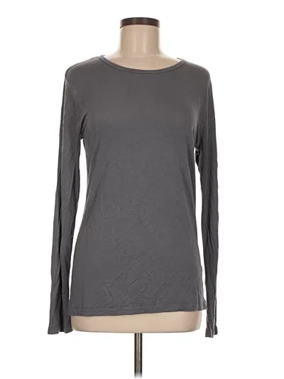 Pre-owned Assorted Brands Long Sleeve T-shirt In Gray