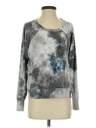 Pre-owned Assorted Brands Long Sleeve T-shirt In Gray