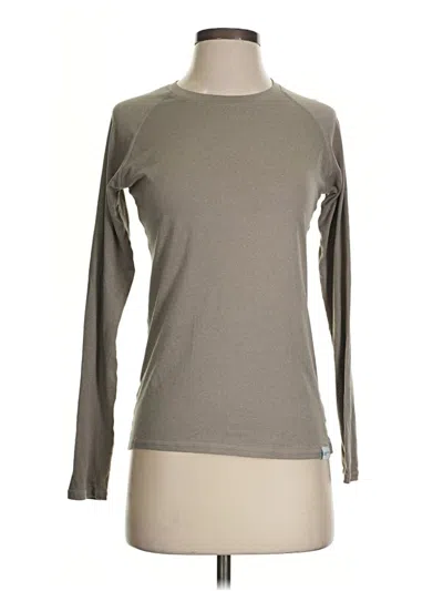Pre-owned Assorted Brands Long Sleeve T-shirt In Gray