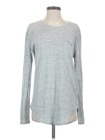 Pre-owned Assorted Brands Long Sleeve T-shirt In Gray