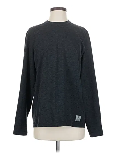 Pre-owned Assorted Brands Long Sleeve T-shirt In Gray