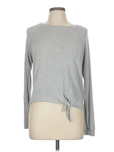 Pre-owned Assorted Brands Long Sleeve T-shirt In Gray