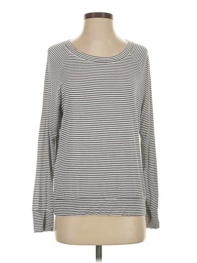 Pre-owned Assorted Brands Long Sleeve T-shirt In Gray