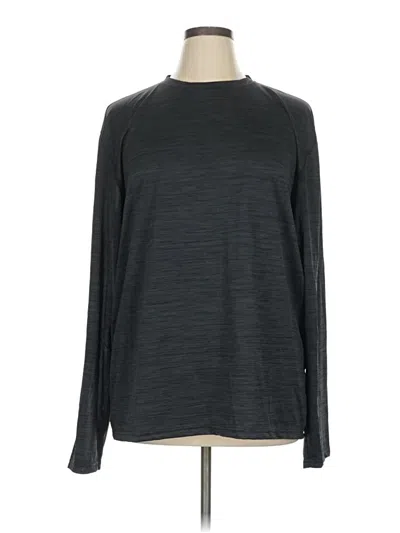 Pre-owned Assorted Brands Long Sleeve T-shirt In Gray