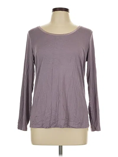 Pre-owned Assorted Brands Long Sleeve T-shirt In Gray