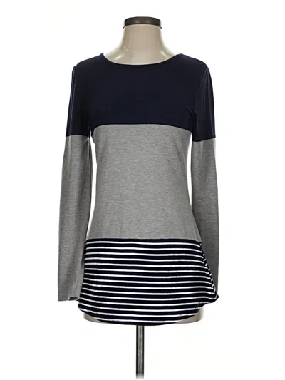 Pre-owned Assorted Brands Long Sleeve T-shirt In Gray