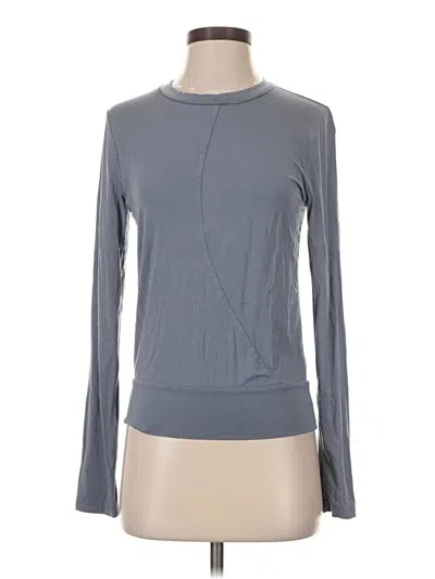 Pre-owned Assorted Brands Long Sleeve T-shirt In Gray
