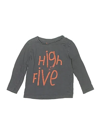Pre-owned Assorted Brands Kids' Long Sleeve T-shirt In Gray