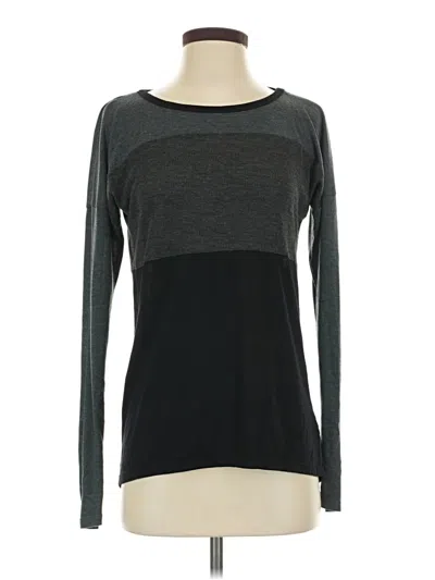 Pre-owned Assorted Brands Long Sleeve T-shirt In Gray