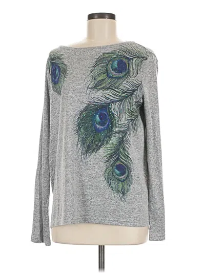 Assorted Brands Long Sleeve T-shirt In Gray