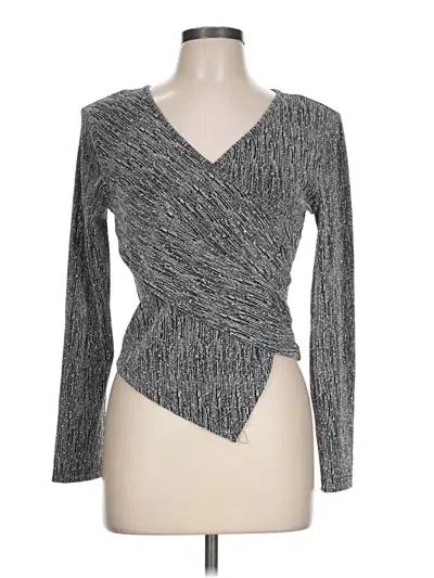 Assorted Brands Long Sleeve T-shirt In Gray
