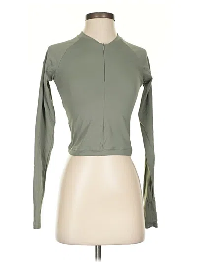 Pre-owned Assorted Brands Long Sleeve T-shirt In Green