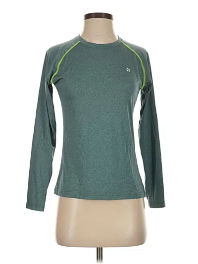 Pre-owned Assorted Brands Long Sleeve T-shirt In Green