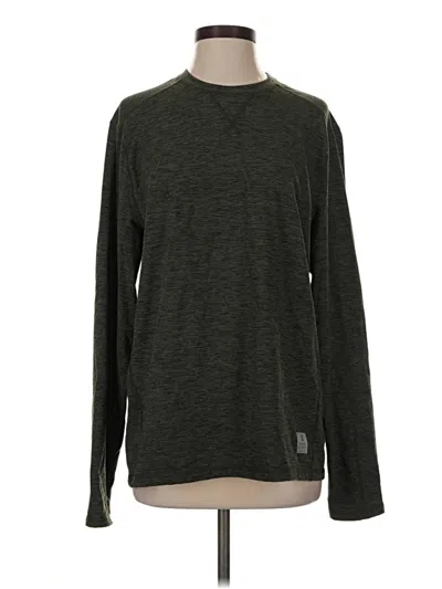 Pre-owned Assorted Brands Long Sleeve T-shirt In Green